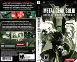 Free download Metal Gear Solid: Digital Graphic Novel [ULUS-10108] PSP Box Art free photo or picture to be edited with GIMP online image editor